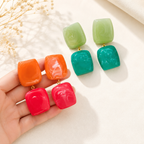 Block & Flow Earrings - 2 colors - Hello Baabs
