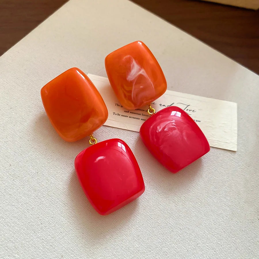 Block & Flow Earrings - 2 colors - Hello Baabs LLC 