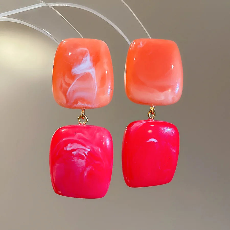Block & Flow Earrings - 2 colors - Hello Baabs LLC 