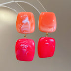 Block & Flow Earrings - 2 colors - Hello Baabs LLC 