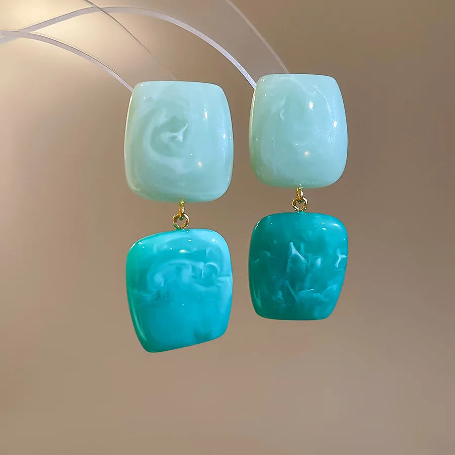 Block & Flow Earrings - 2 colors - Hello Baabs LLC 