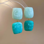 Block & Flow Earrings - 2 colors - Hello Baabs LLC 