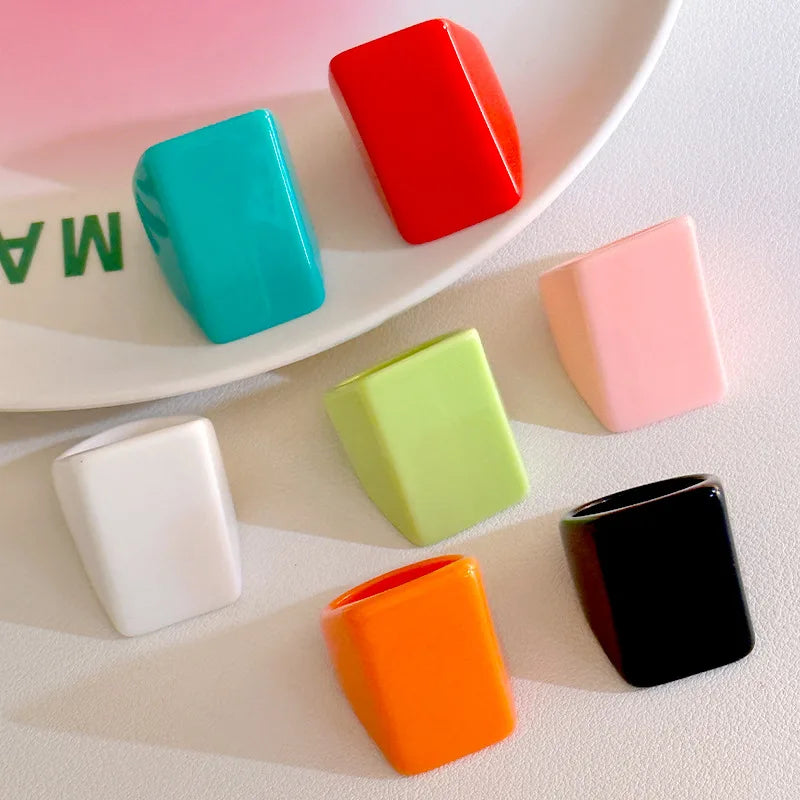 Block Party Ring (size 9) - 6 colors - hello baabs 