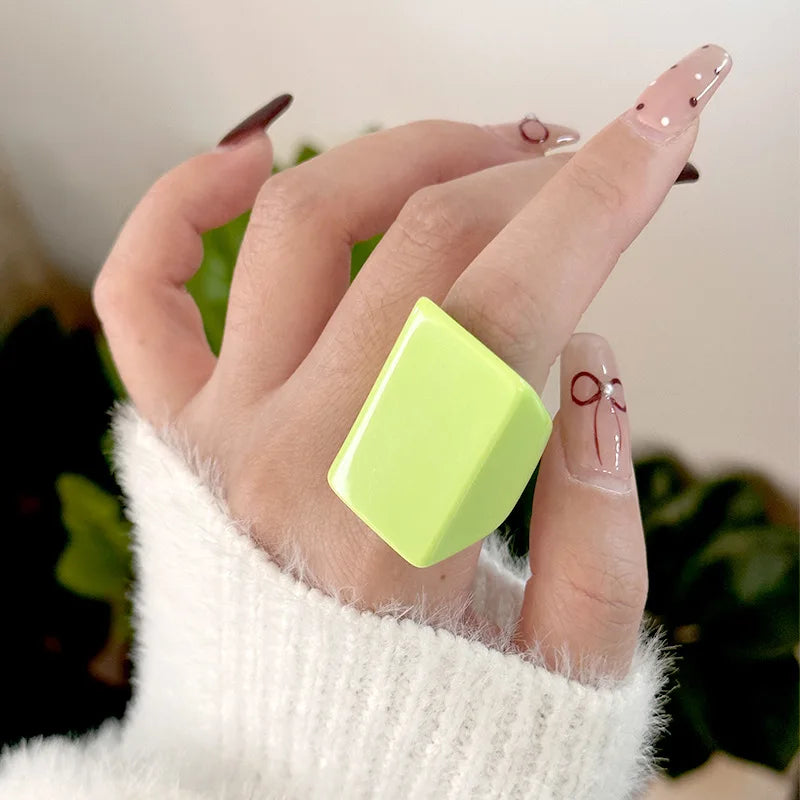 Block Party Ring (size 9) - 6 colors - hello baabs 