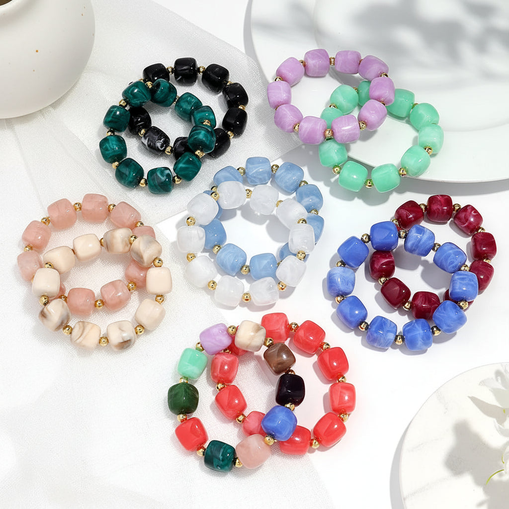 Block Wave Stretch - 15 colors - Hello Baabs