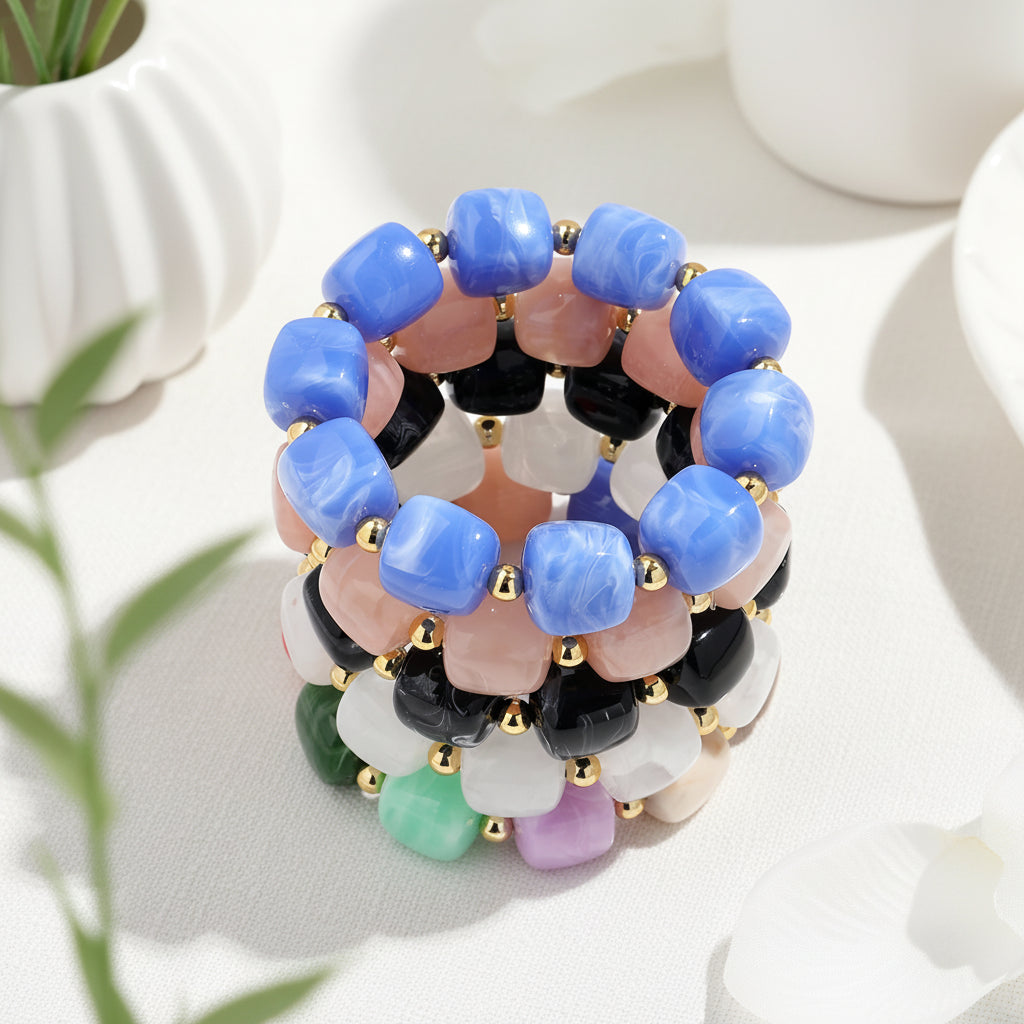 Block Wave Stretch - 15 colors - Hello Baabs