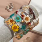 Bloom Bash Bangle (2.75" diameter) - 4 colors - Hello Baabs LLC 