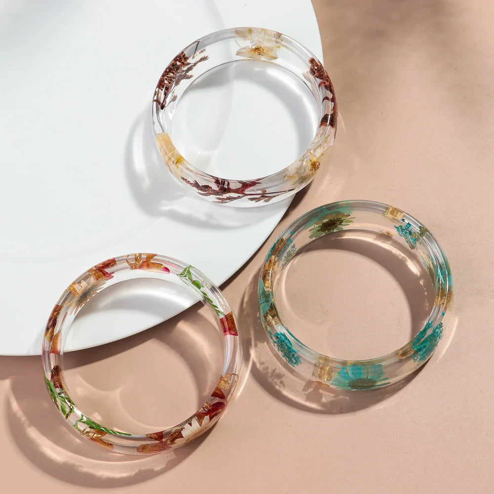 Bloom Bash Bangle (2.75" diameter) - 4 colors - Hello Baabs LLC 