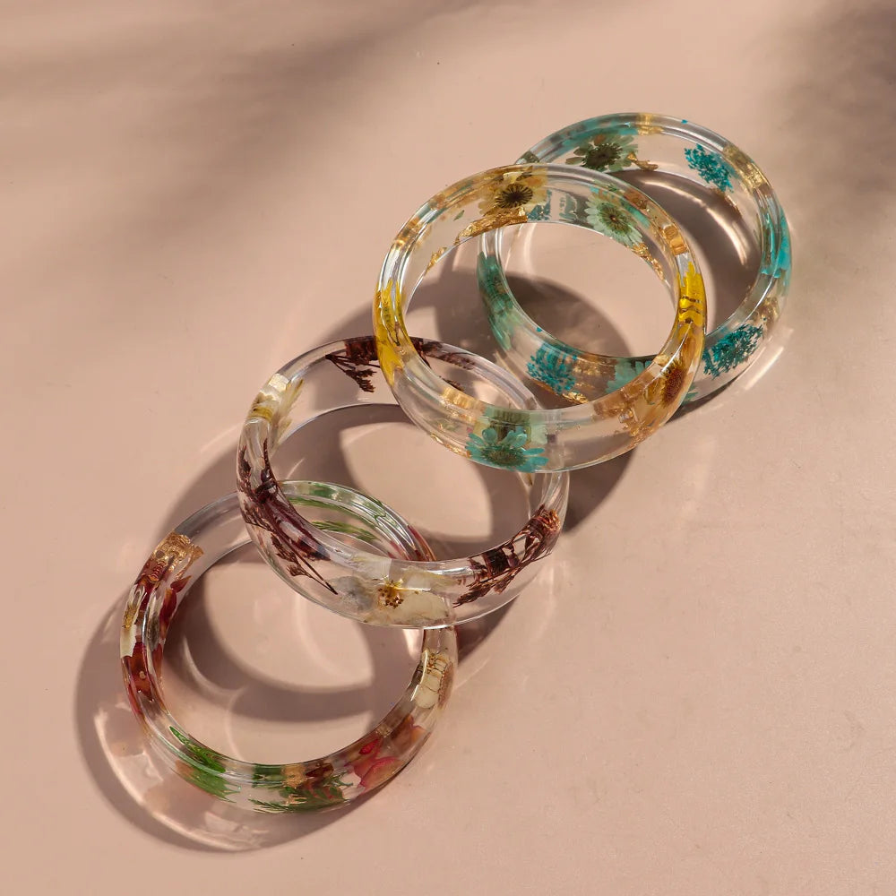 Bloom Bash Bangle (2.75" diameter) - 4 colors - Hello Baabs LLC 