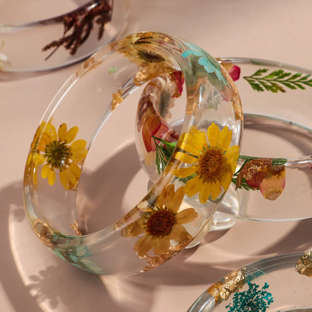 Bloom Bash Bangle (2.75" diameter) - 4 colors - Hello Baabs LLC 