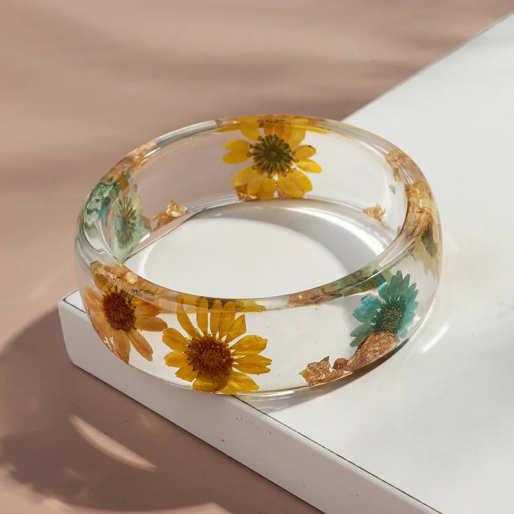 Bloom Bash Bangle (2.75" diameter) - 4 colors - Hello Baabs LLC 