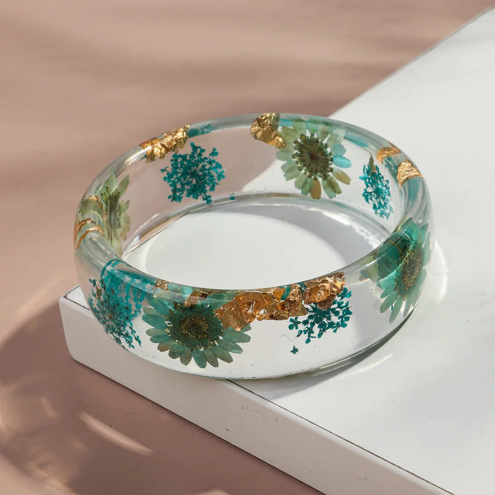 Bloom Bash Bangle (2.75" diameter) - 4 colors - Hello Baabs LLC 