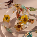 Bloom Bash Bangle (2.75" diameter) - 4 colors - hello baabs 