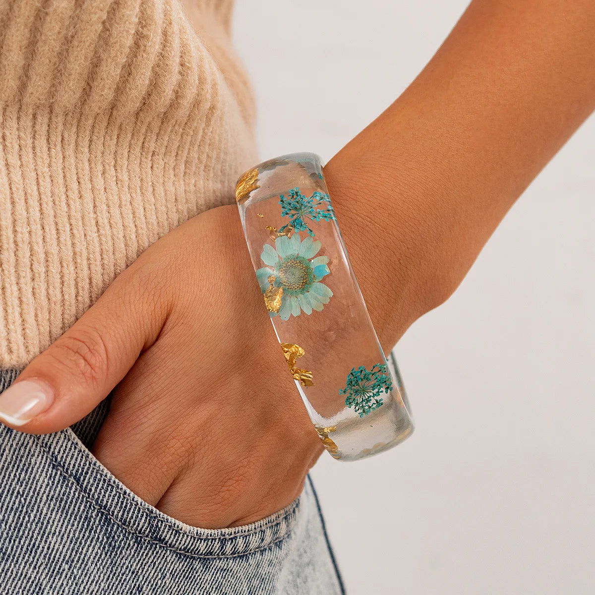 Bloom Bash Bangle XL (2.75" diameter) - 4 colors - hello baabs 