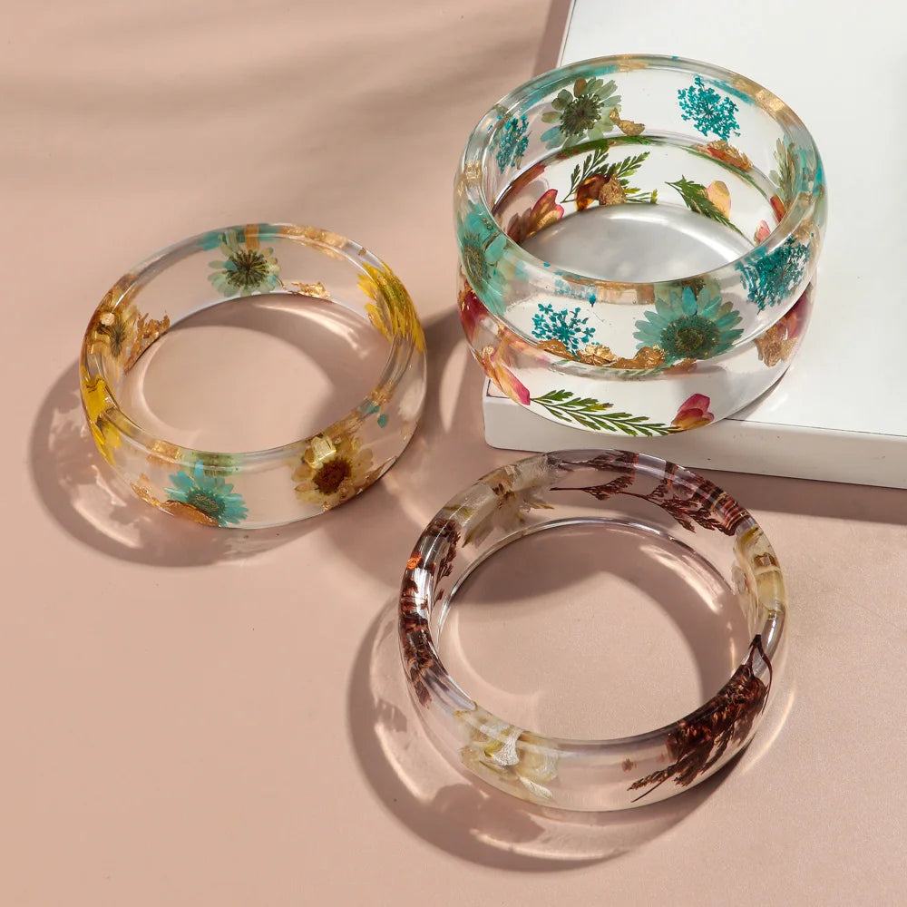 Bloom Bash Bangle XL (2.75" diameter) - 4 colors - hello baabs 