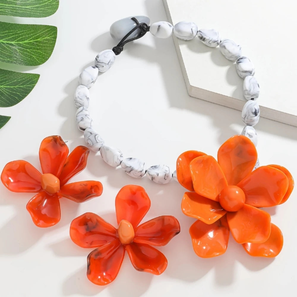 Bloom Burst Collection (necklace, earrings, or set) - 2 colors - hello baabs 