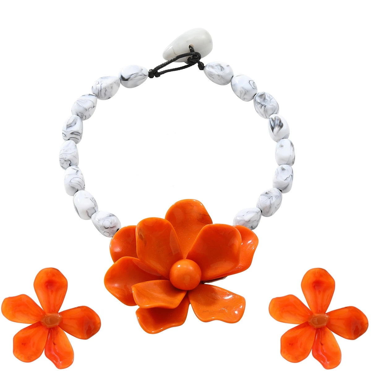 Bloom Burst Collection (necklace, earrings, or set) - 2 colors - hello baabs 