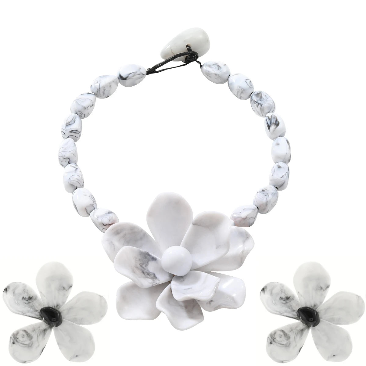 Bloom Burst Collection (necklace, earrings, or set) - 2 colors - hello baabs 