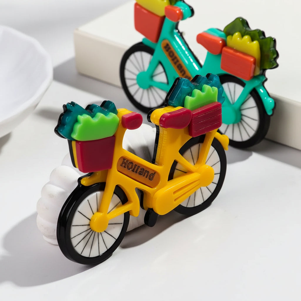 Bloom & Ride Pin - 2 colors - Hello Baabs
