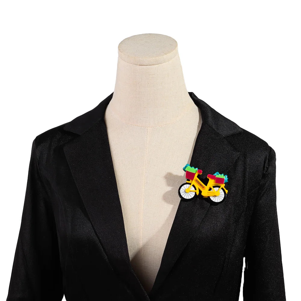 Bloom & Ride Pin - 2 colors - Hello Baabs