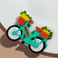 Bloom & Ride Pin - 2 colors - Hello Baabs LLC 