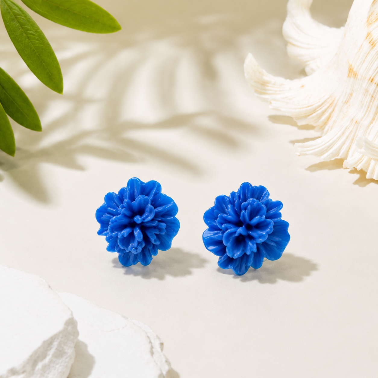 Blossom Bud Earrings - 4 color variants - Hello Baabs