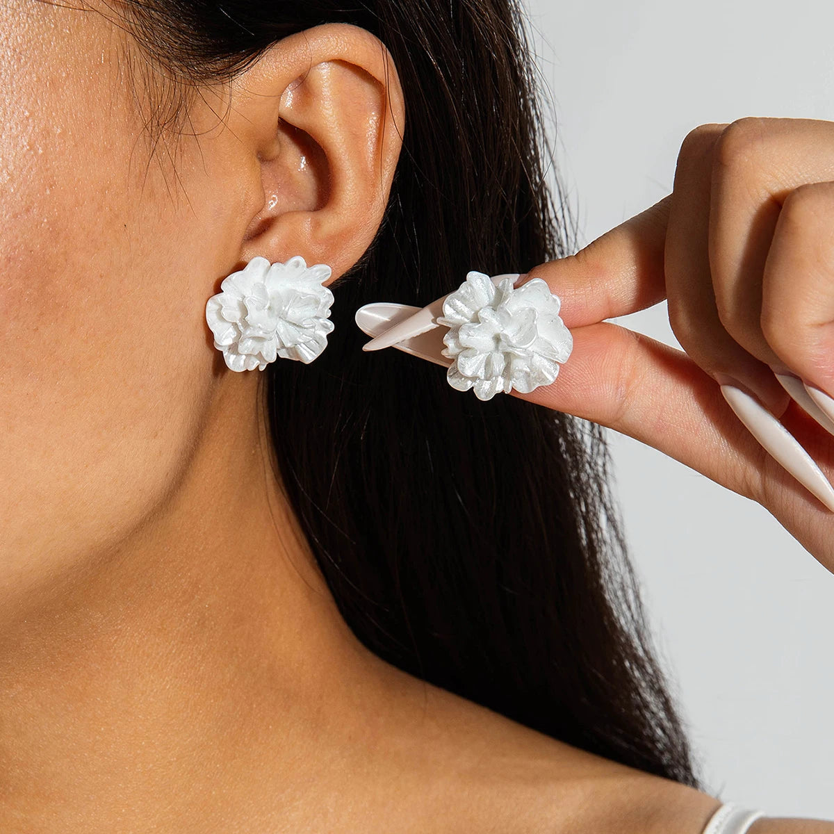 Blossom Bud Earrings - 4 color variants - Hello Baabs LLC 