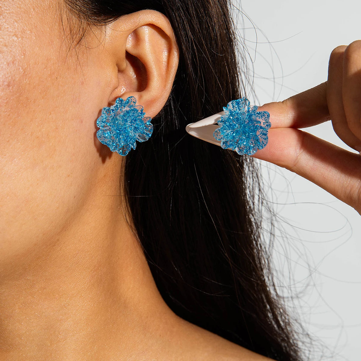 Blossom Bud Earrings - 4 color variants - Hello Baabs LLC 