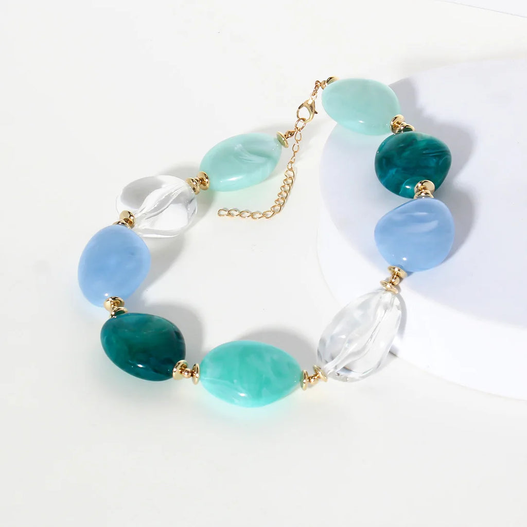 Blue Lagoon Necklace - hello baabs 