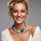 Blue Lagoon Necklace - hello baabs 