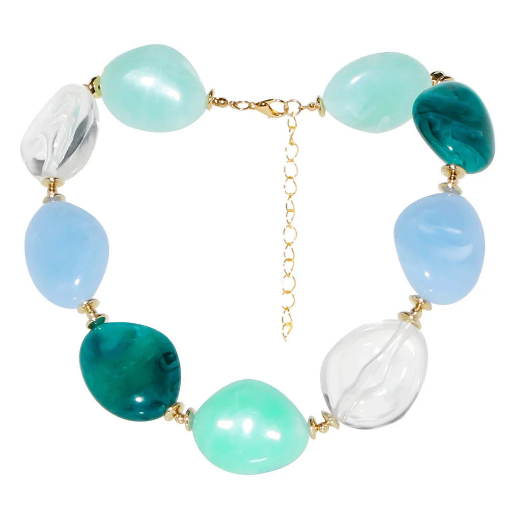 Blue Lagoon Necklace - hello baabs 