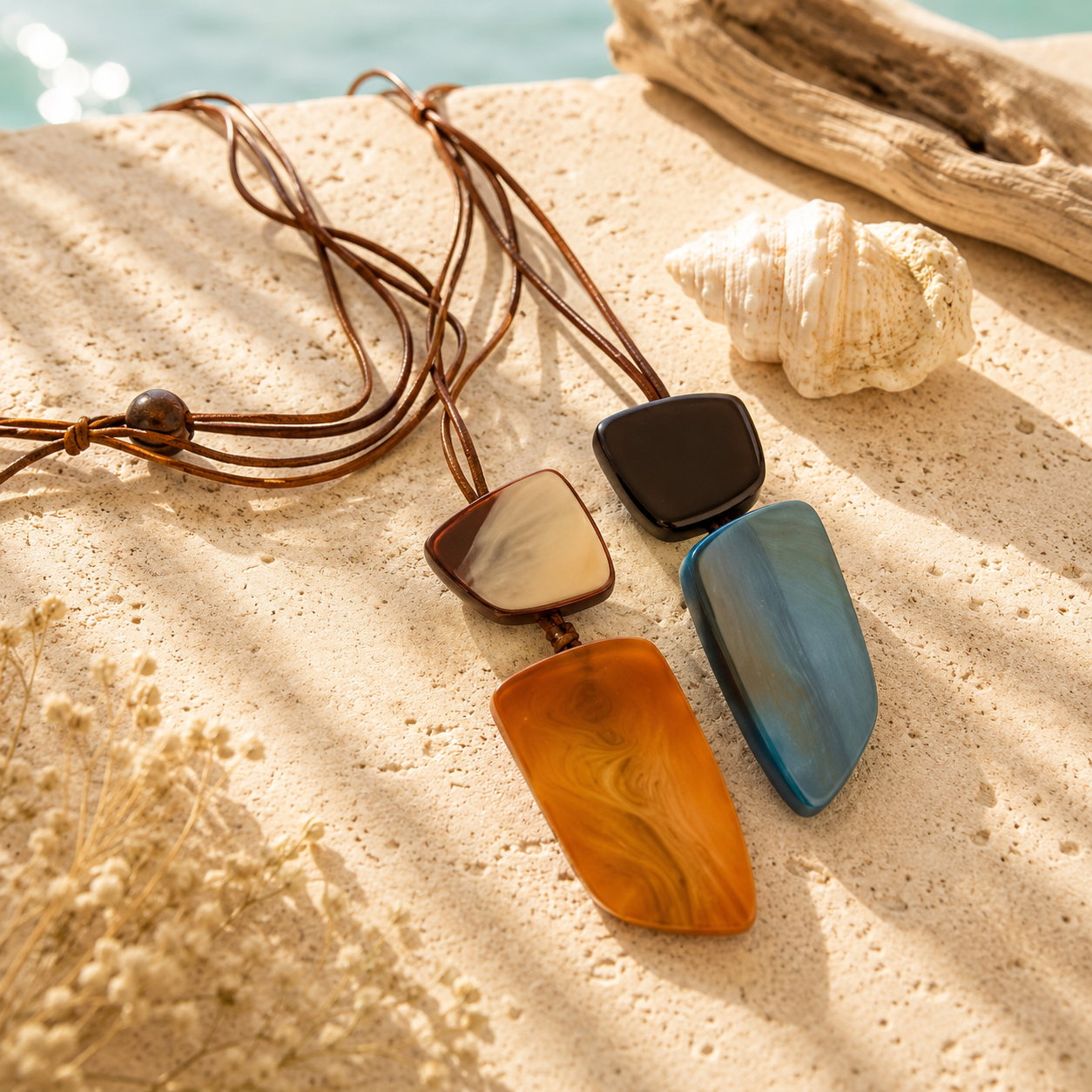 Blur & Bold Pendant - 4 variants - Hello Baabs