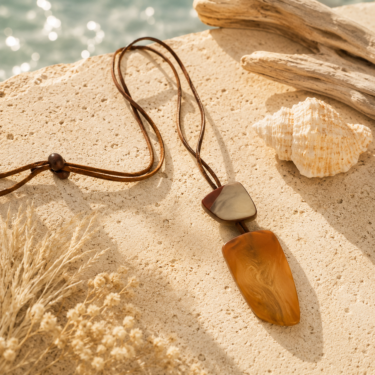 Blur & Bold Pendant - 4 variants - Hello Baabs
