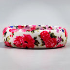 Blush Bloom Bangle (2.60" diameter) - Hello Baabs LLC 