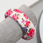 Blush Bloom Bangle (2.60" diameter) - Hello Baabs LLC 