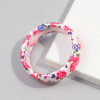 Blush Bloom Bangle (2.60" diameter) - Hello Baabs LLC 