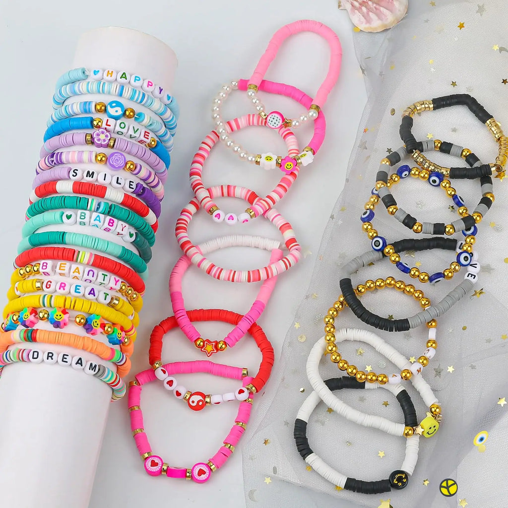 Boardwalk Bliss 8pc Bracelet Set - 4 colors - hello baabs 