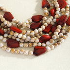Bohemian Radiance Handmade Necklace - Hello Baabs LLC 
