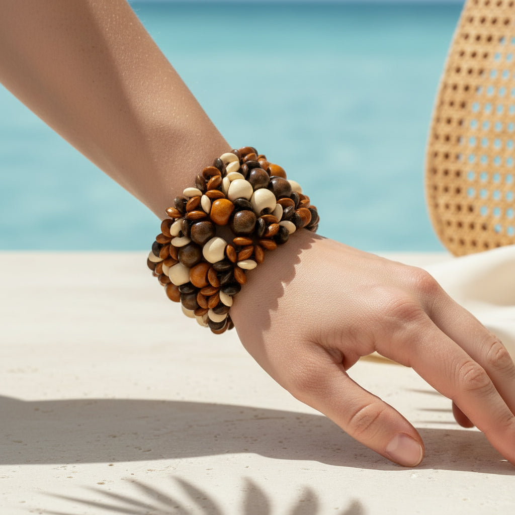 Boho Bark Bliss Bracelets - 9 variants - Hello Baabs