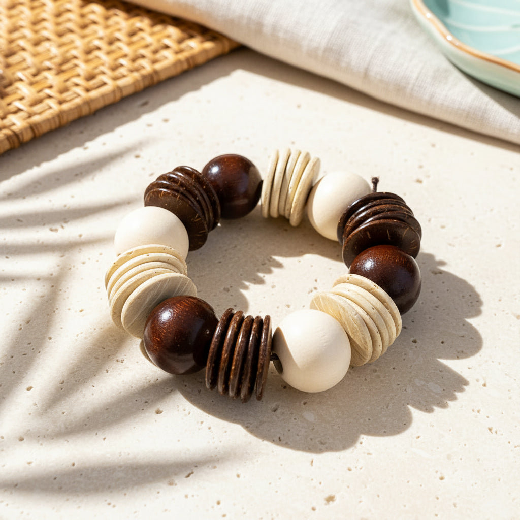 Boho Bark Bliss Bracelets - 9 variants - Hello Baabs