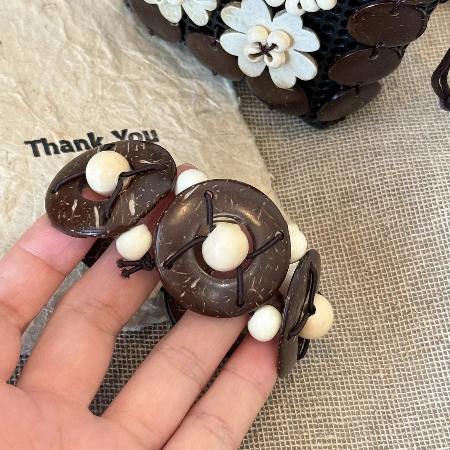 Boho Bark Bliss Bracelets - 9 variants - Hello Baabs LLC 