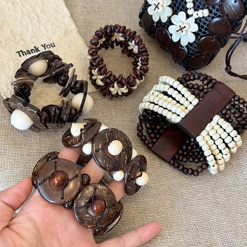 Boho Bark Bliss Bracelets - 9 variants - hello baabs 