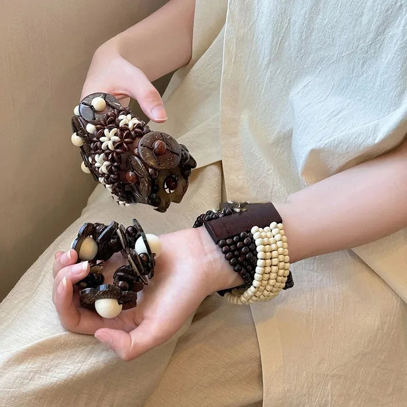 Boho Bark Bliss Bracelets - 9 variants - hello baabs 