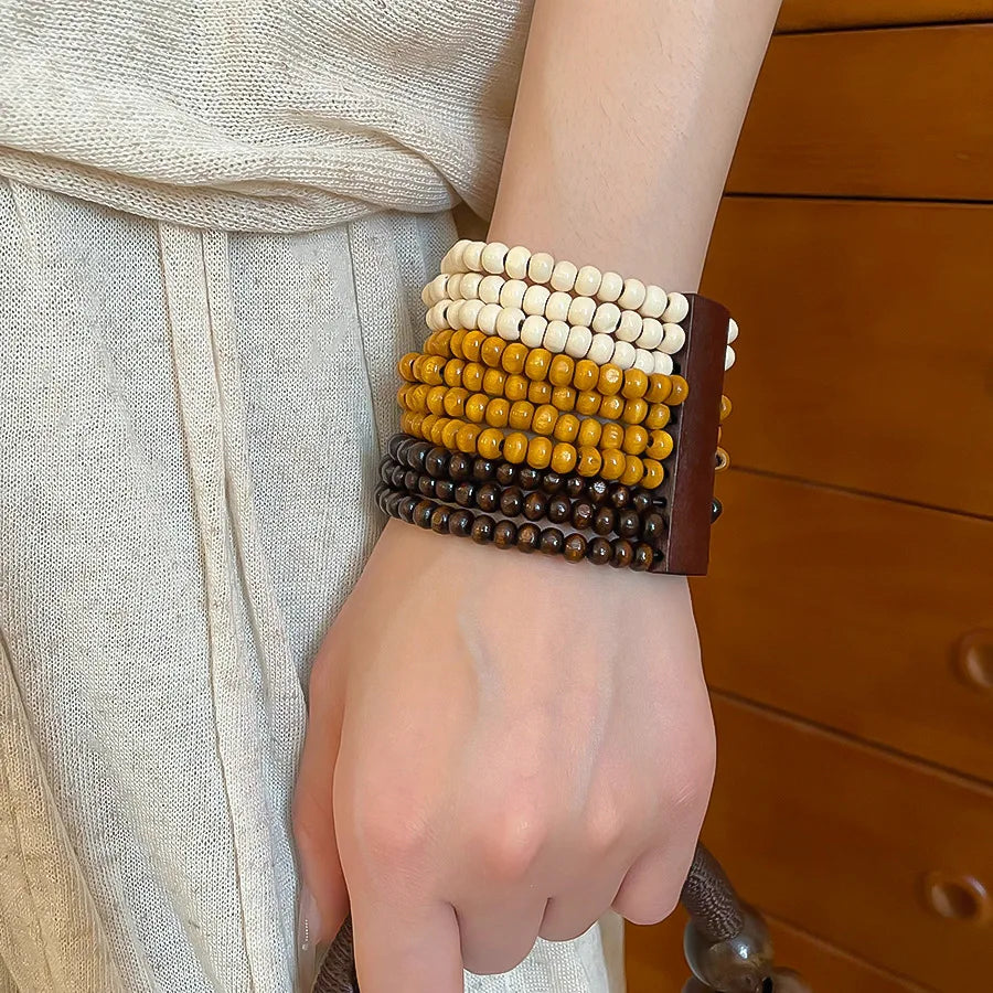 Boho Bark Bliss Bracelets - 9 variants - hello baabs 