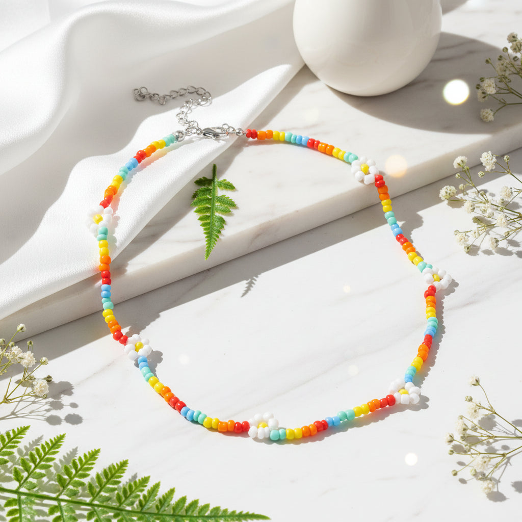 Boho Blossom Necklace - 9 colors - Hello Baabs
