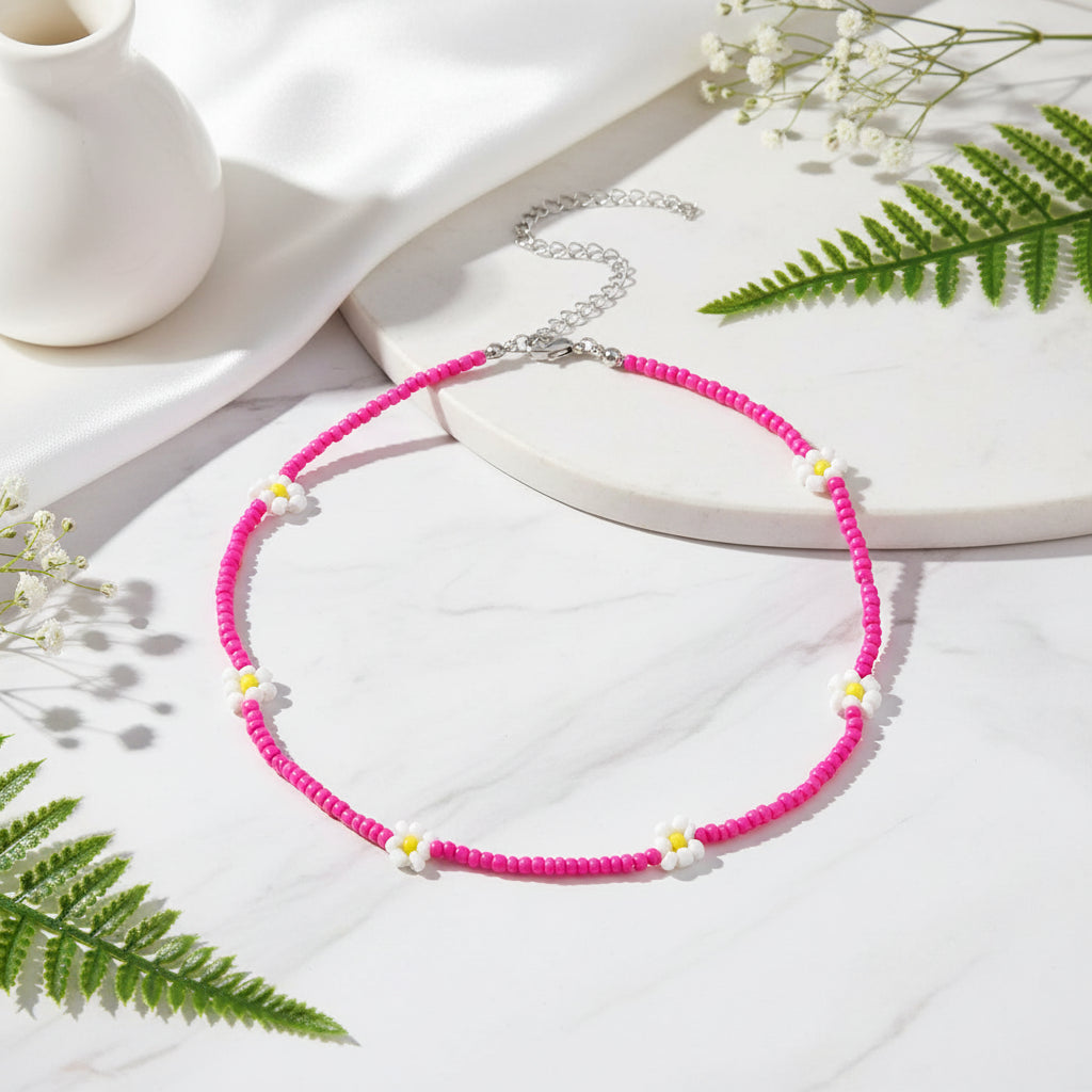 Boho Blossom Necklace - 9 colors - Hello Baabs