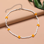 Boho Blossom Necklace - 9 colors - Hello Baabs LLC 