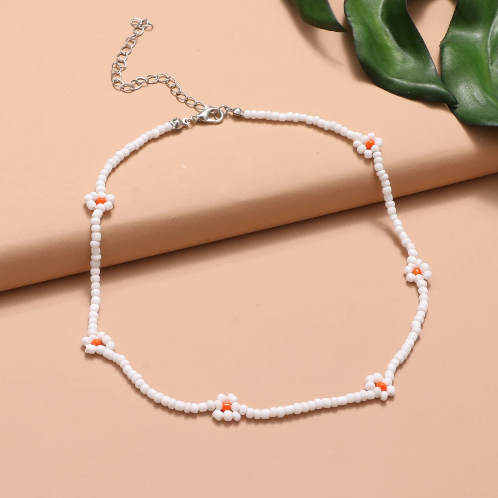 Boho Blossom Necklace - 9 colors - Hello Baabs LLC 