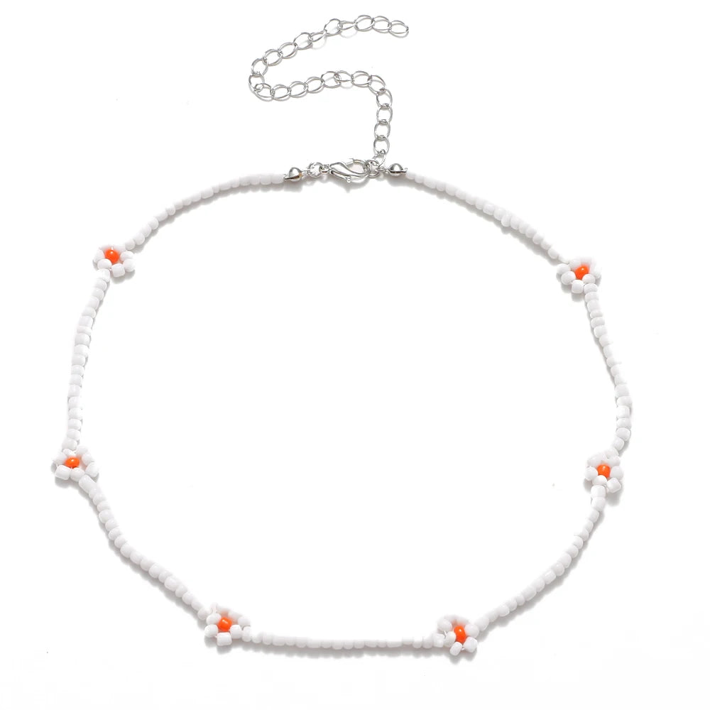 Boho Blossom Necklace - 9 colors - Hello Baabs LLC 
