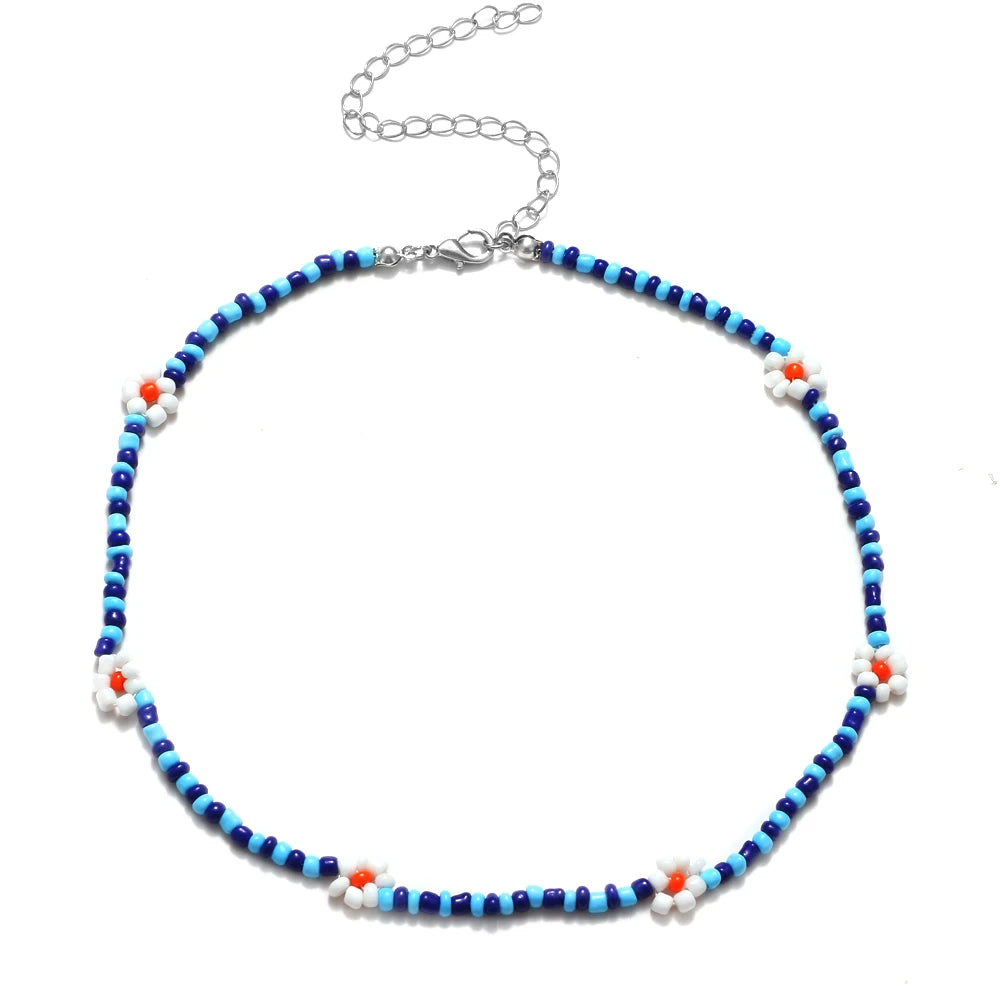 Boho Blossom Necklace - 9 colors - Hello Baabs LLC 